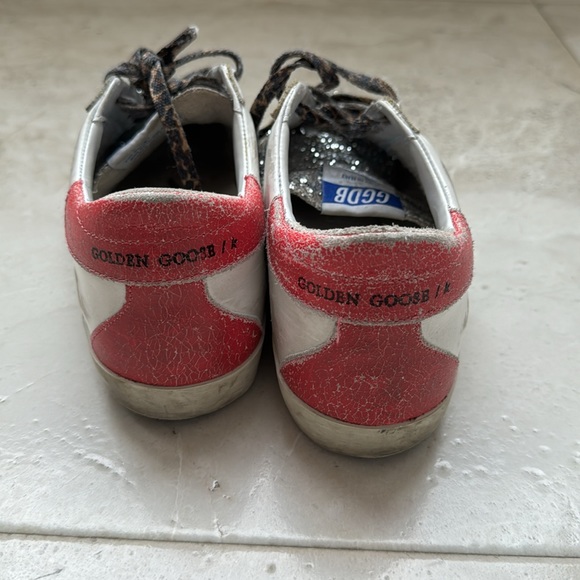 Golden goose superstar glitter and leopard - Picture 4 of 8